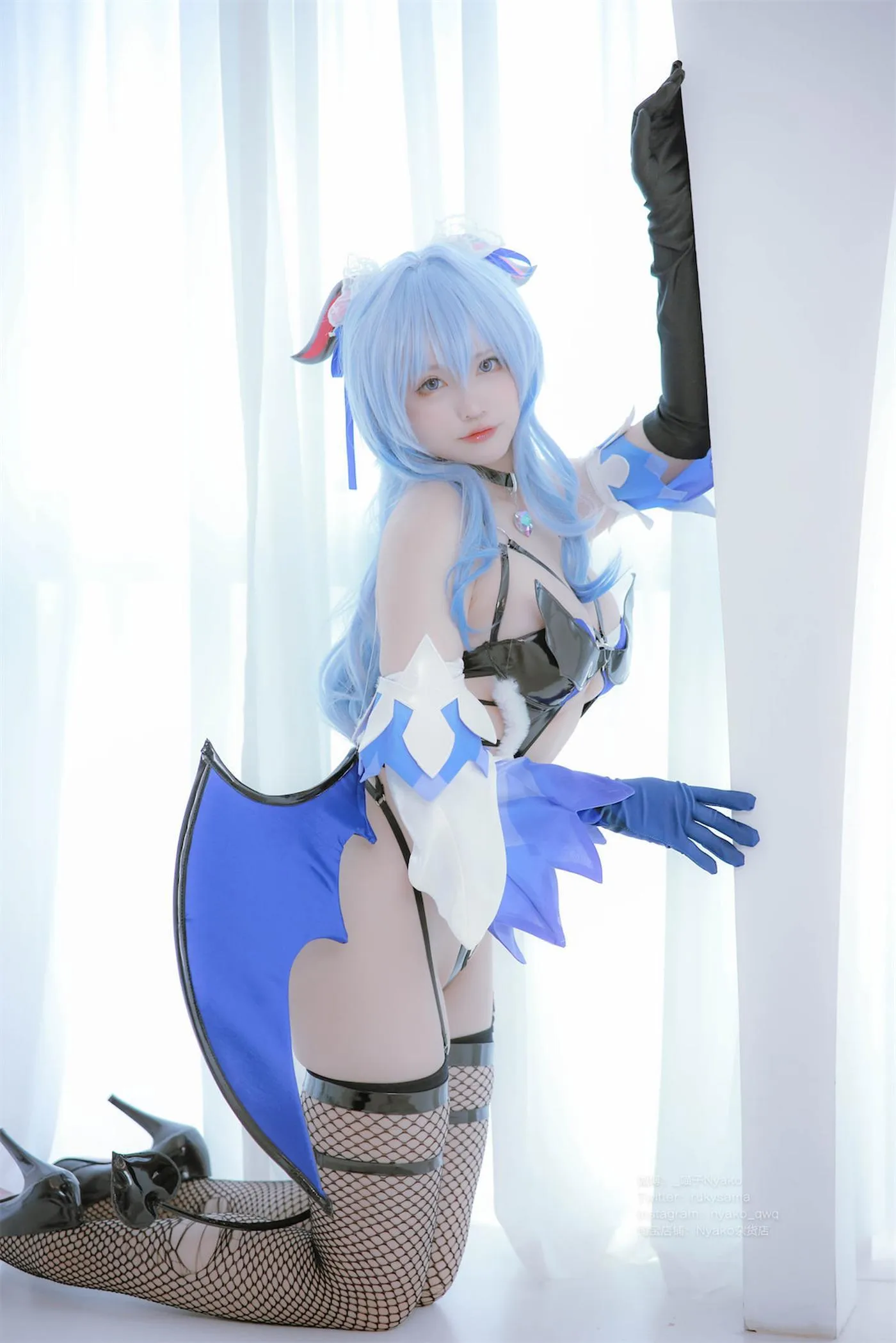 Nyako喵子 – NO.42 原神 甘雨魅魔 [76P]插图5